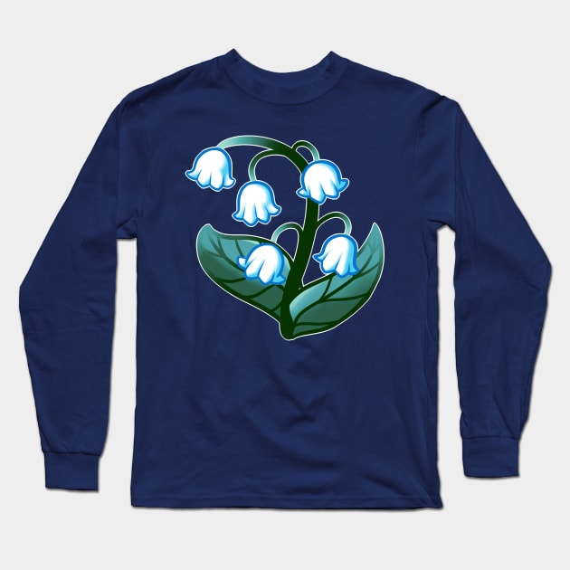 Lily of the Valley Long Sleeve T-Shirt by leashonlife